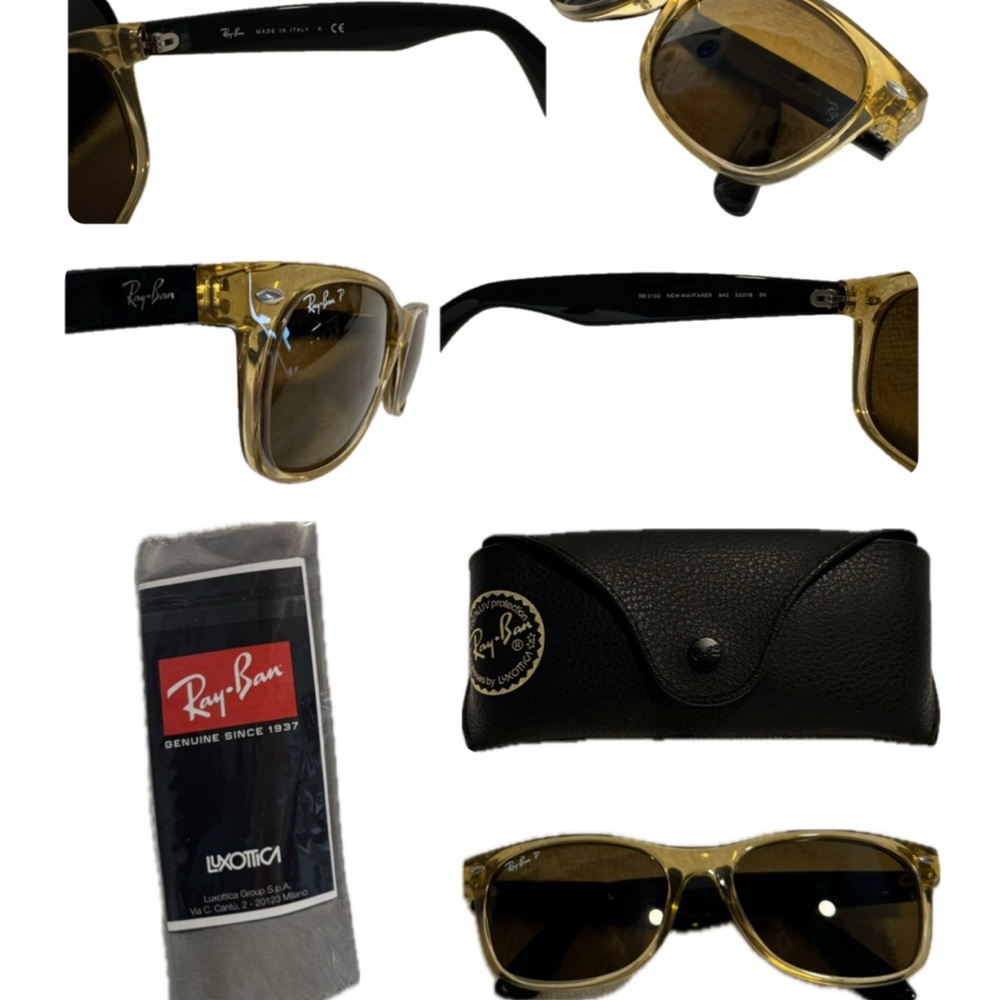 Ray-Ban New Wayfarer Bicolor Sunglasses - Picture 4 of 10